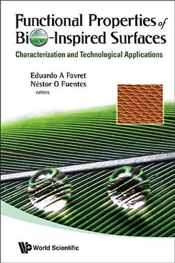 functional properties of bio-inspired surfaces,characterization and technological applications