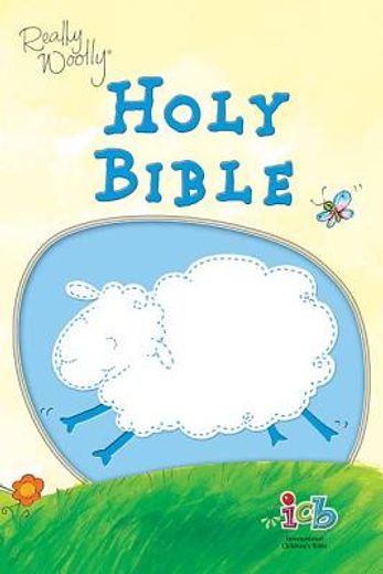 holy bible,blue really woolly, international children´s (en Inglés)