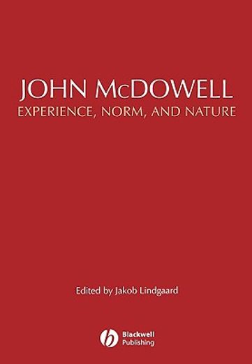 john mcdowell,experience, norm, and nature
