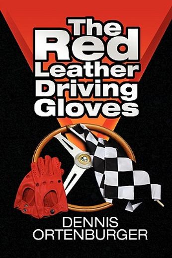 the red leather driving gloves