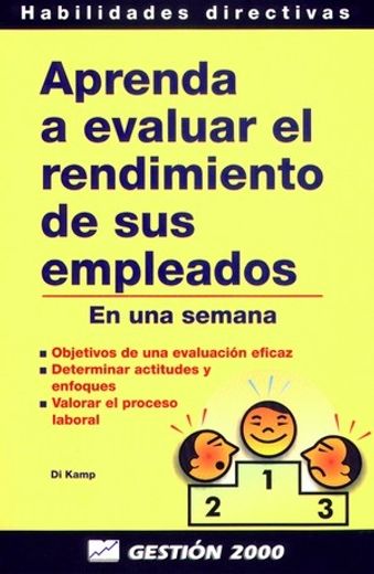 aprenda a evaluar el rendimiento de sus empleados (in Spanish)