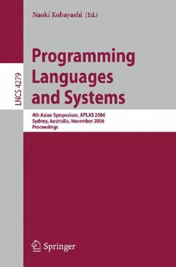 programming languages and systems (in English)