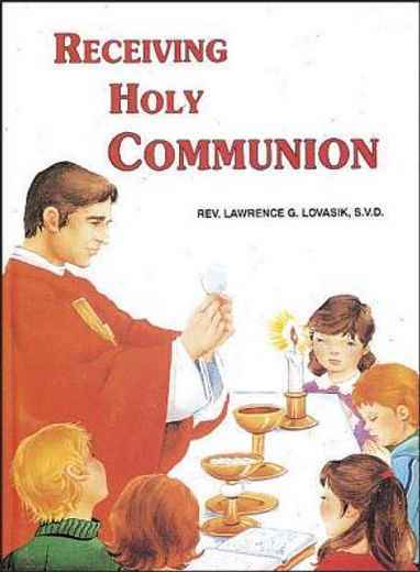 receiving holy communion (en Inglés)
