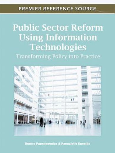 public sector reform using information technologies,transforming policy into practice