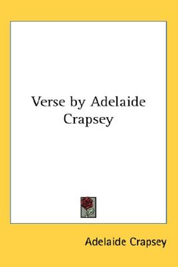 verse by adelaide crapsey