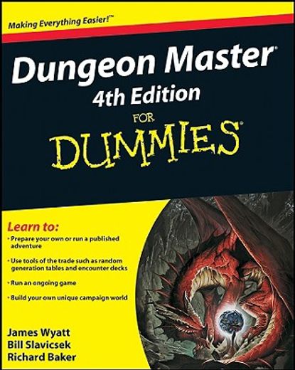 dungeon master for dummies (en Inglés)