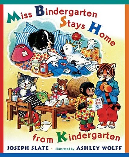 miss bindergarten stays home from kindergarten (in English)
