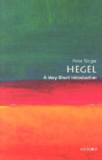hegel,a very short introduction (en Inglés)