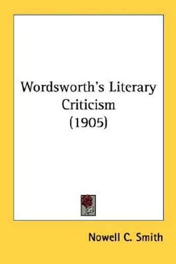 wordsworth´s literary criticism