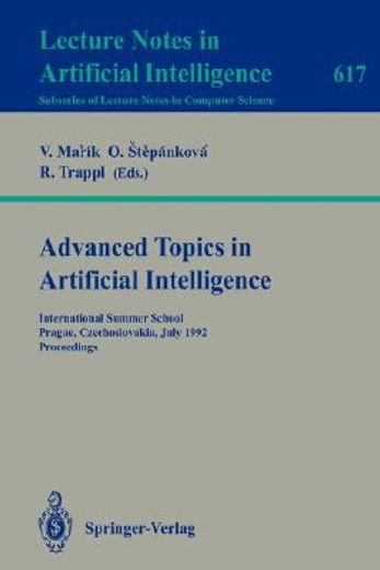 advanced topics in artificial intelligence (en Inglés)