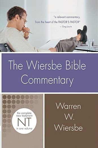 the wiersbe bible commentary,the complete new testament (in English)