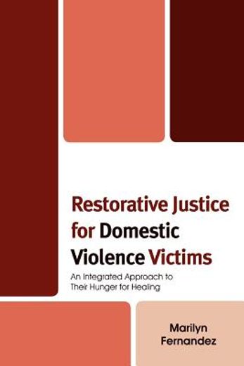 restorative justice for domestic violence victims (en Inglés)