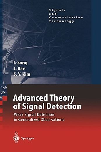 advanced theory of signal detection (en Inglés)