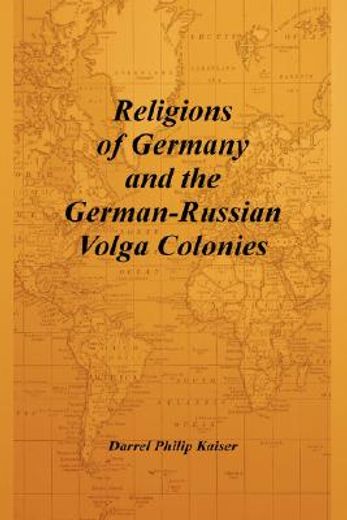 religions of germany and the german-russian volga colonies (in English)