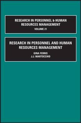 research in personnel and human resources management