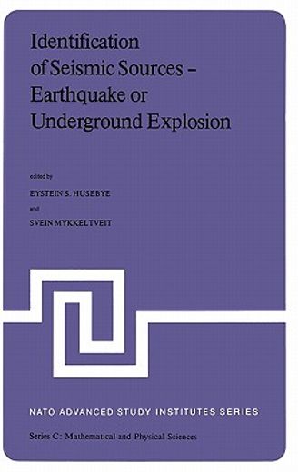 identification of seismic sources - earthquake or underground explosion (en Inglés)