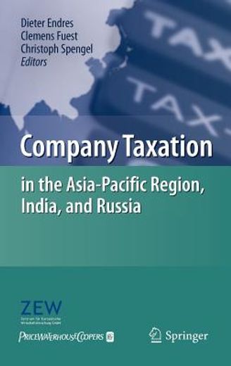 company taxation in the asia-pacific region, india, and russia (in English)