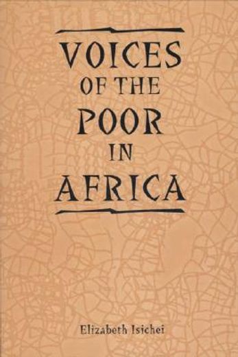 voices of the poor in africa (en Inglés)