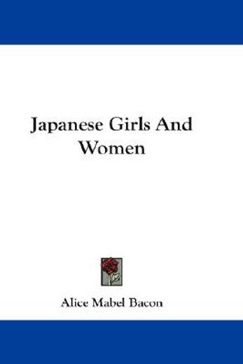 japanese girls and women