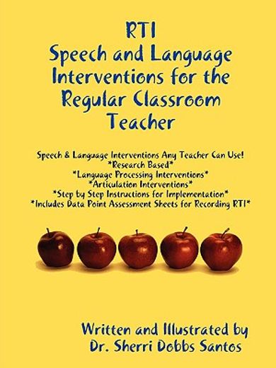 rti: speech and language interventions for the regular classroom teacher (en Inglés)