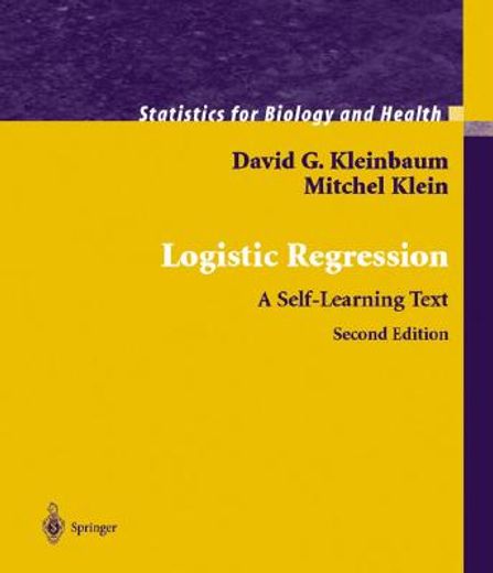 logistic regression,a self-learning text