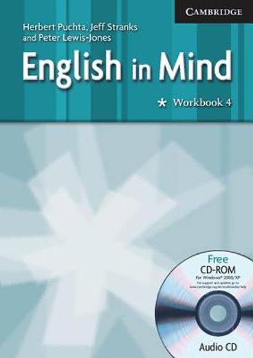 english in mind 4 workbook (activity book) + audio cd - editorial cambridge (in English)