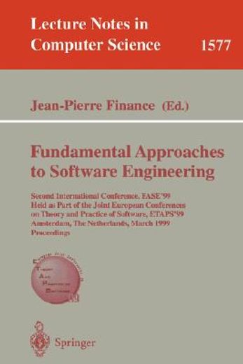 fundamental approaches to software engineering (in English)