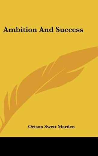 ambition and success