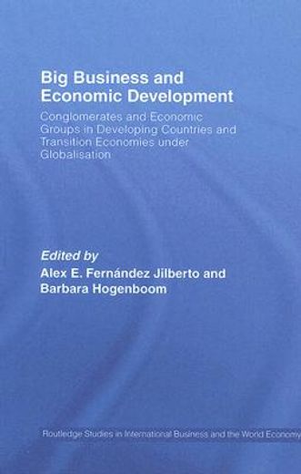 big business and economic development,conglomerates and economic groups in developing countries and transition economies under globalisati