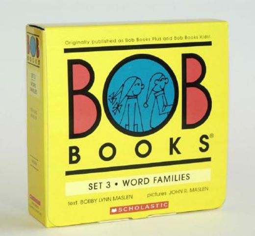 bob books,set 3 : word families (en Inglés)