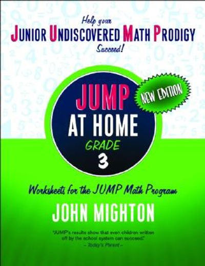 jump at home grade 3,worksheets for the jump math program
