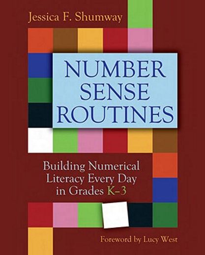 number sense routines,building numerical literacy every day in grades k-3