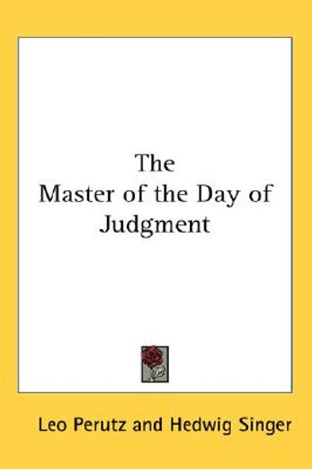 the master of the day of judgment