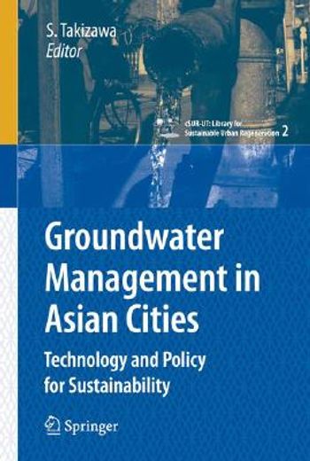 groundwater management in asian cities (en Inglés)