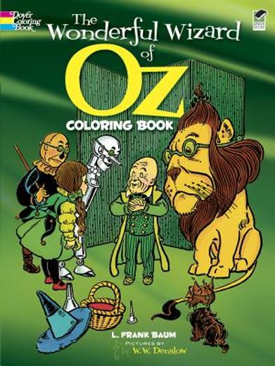 wonderful wizard of oz coloring book (in English)