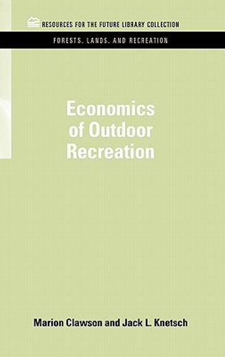 economics of outdoor recreation