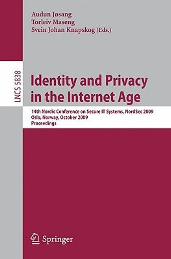 identity and privacy in the internet age (in English)