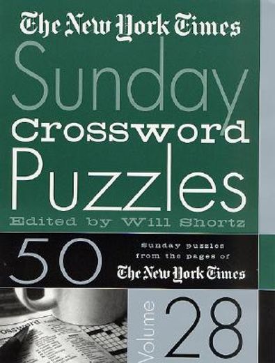 the new york times sunday crossword puzzles,50 sunday puzzles from the pages of the new york times (in English)