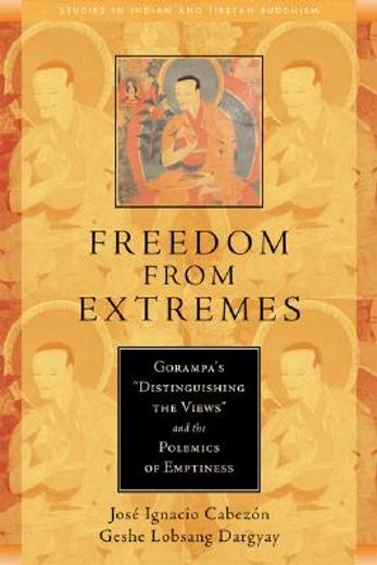 freedom from extremes,gorampa´s ´distinguishing the views´ and the polemics of emptiness