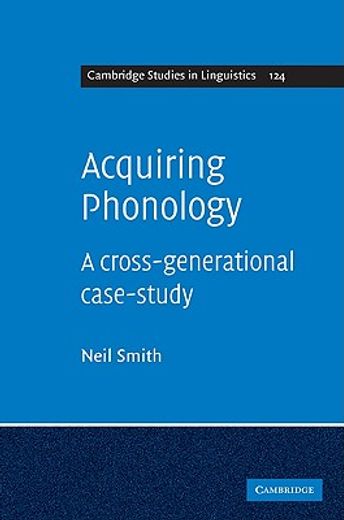 acquiring phonology,a cross-generational case-study