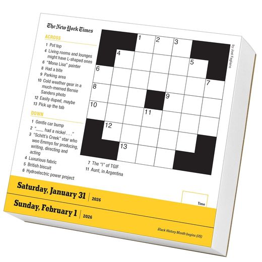 Libro New York Times Mini Crossword Page A Day Calendar 2026 en libro-new-york-times-mini-crossword-page-a-day-calendar-2026-en