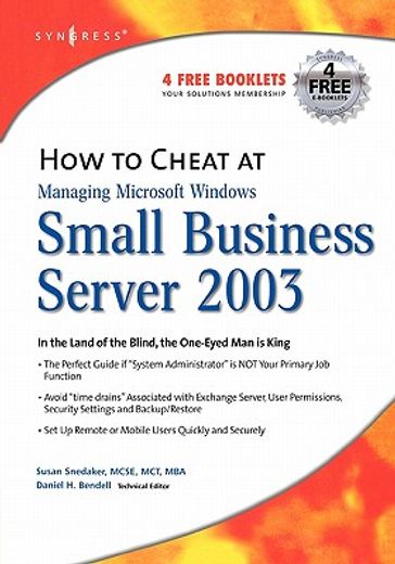 how to cheat at managing windows small business server 2003