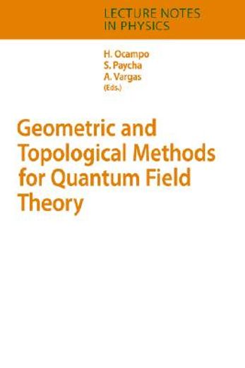 geometric and topological methods for quantum field theory