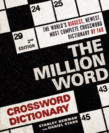 the million word crossword dictionary (in English)