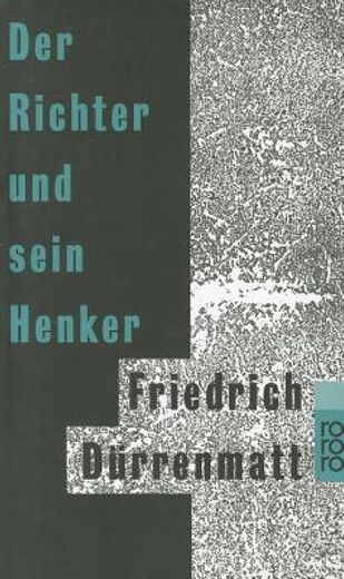 der richter und sein henker (pb) (in German)