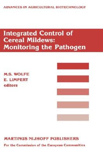 integrated control of cereal mildews: monitoring the pathogen (en Inglés)