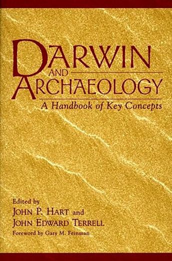 darwin and archaeology,a handbook of key concepts