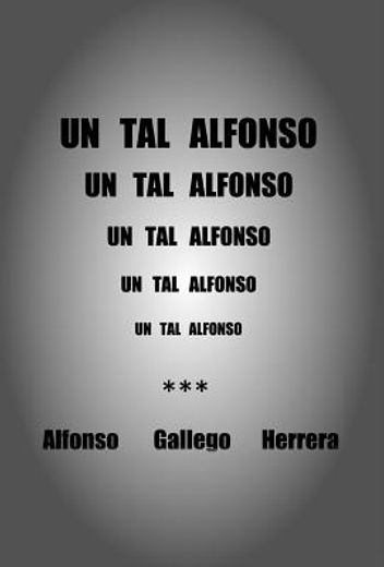 un tal alfonso (in Spanish)