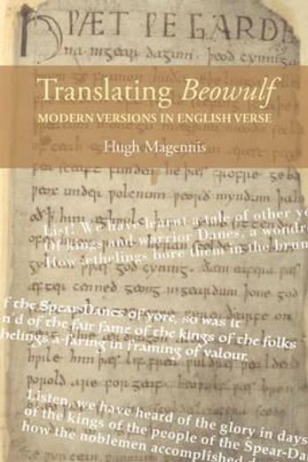 translating beowulf,modern versions in english verse and their cultural contexts