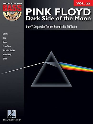 Pink Floyd - Dark Side of the Moon Bass Play-Along Volume 23 Book (in English)